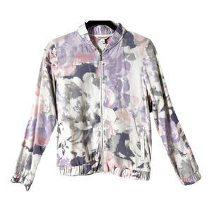 Juicy Couture Women’s Floral Full Zip Jacket Size Small